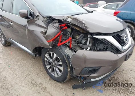 2016 Nissan Murano S z USA, uszkodzony, nr VIN 5N1AZ2MH7GN106234